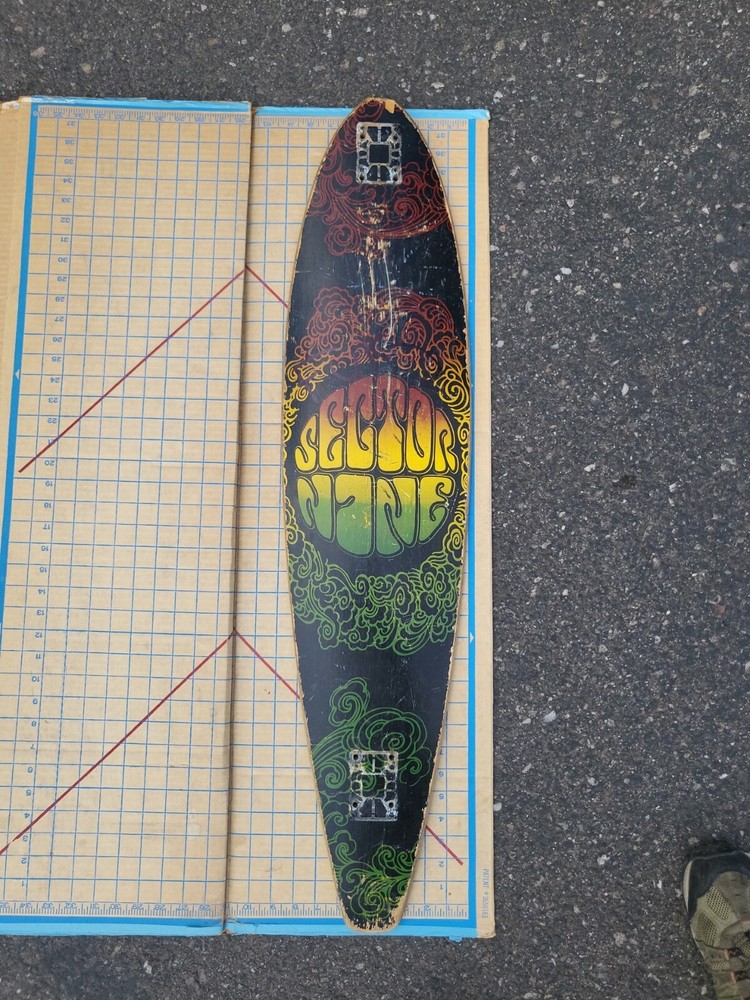 Sector 9 / Sector Nine Longboard Rasta 40" Long Board Only Used