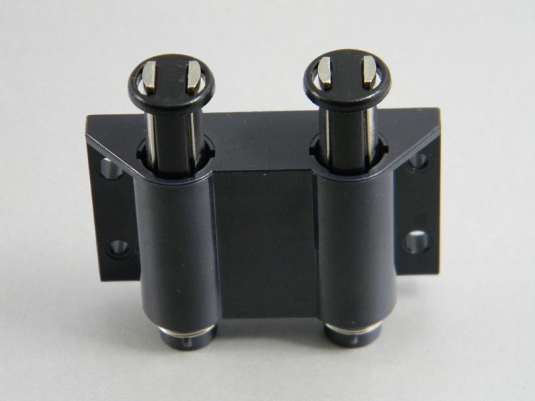 Double Magnetic Touch Catch Black