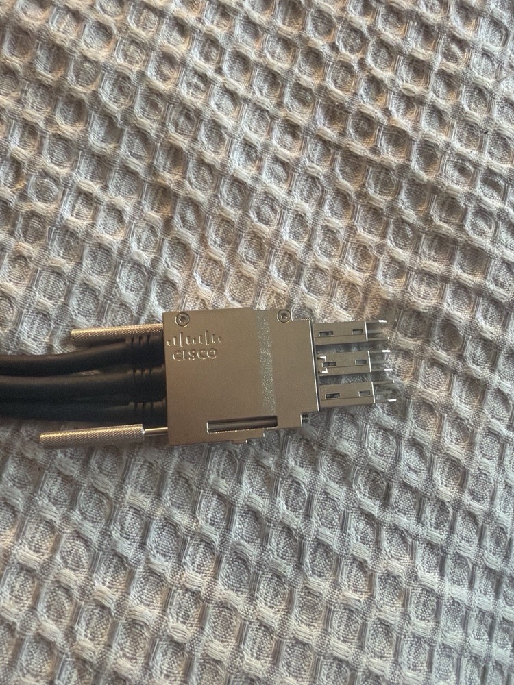 Lot of 2 Cisco STACK-T1-50CM 800-40403-01 StackWise Stacking Cable 0.5M OEM