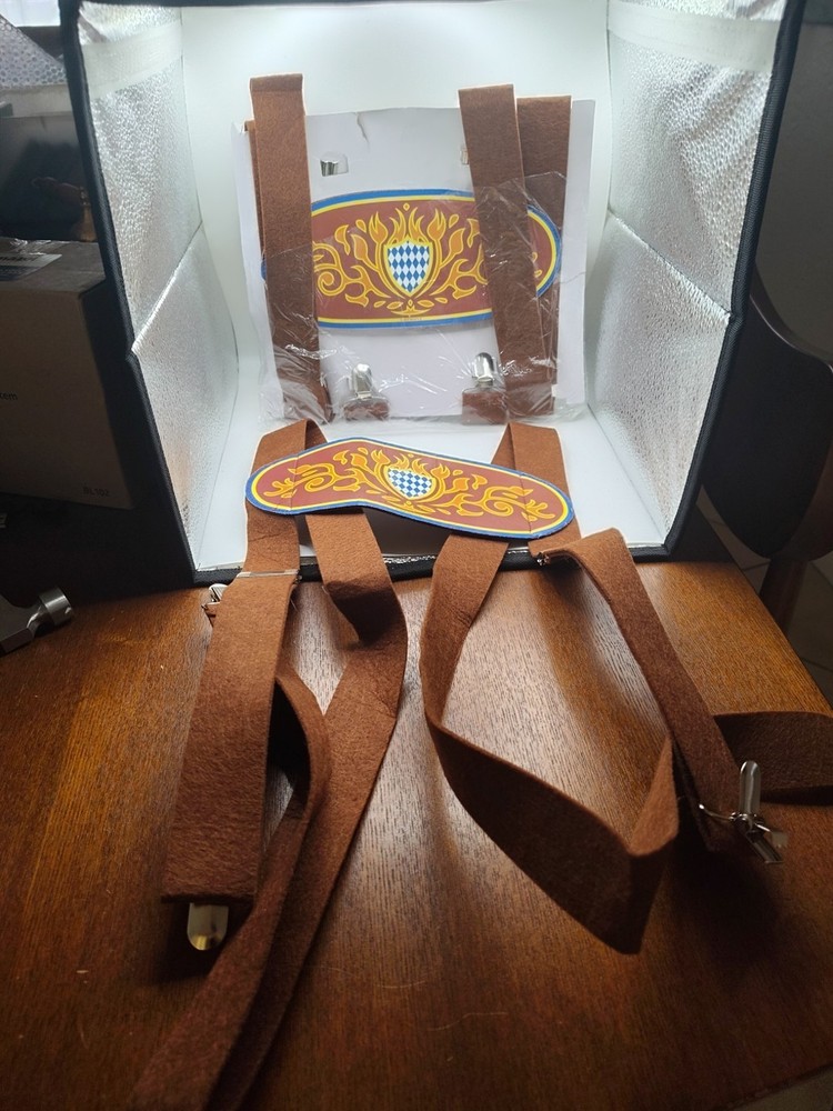 Bavarian Costume Suspenders
