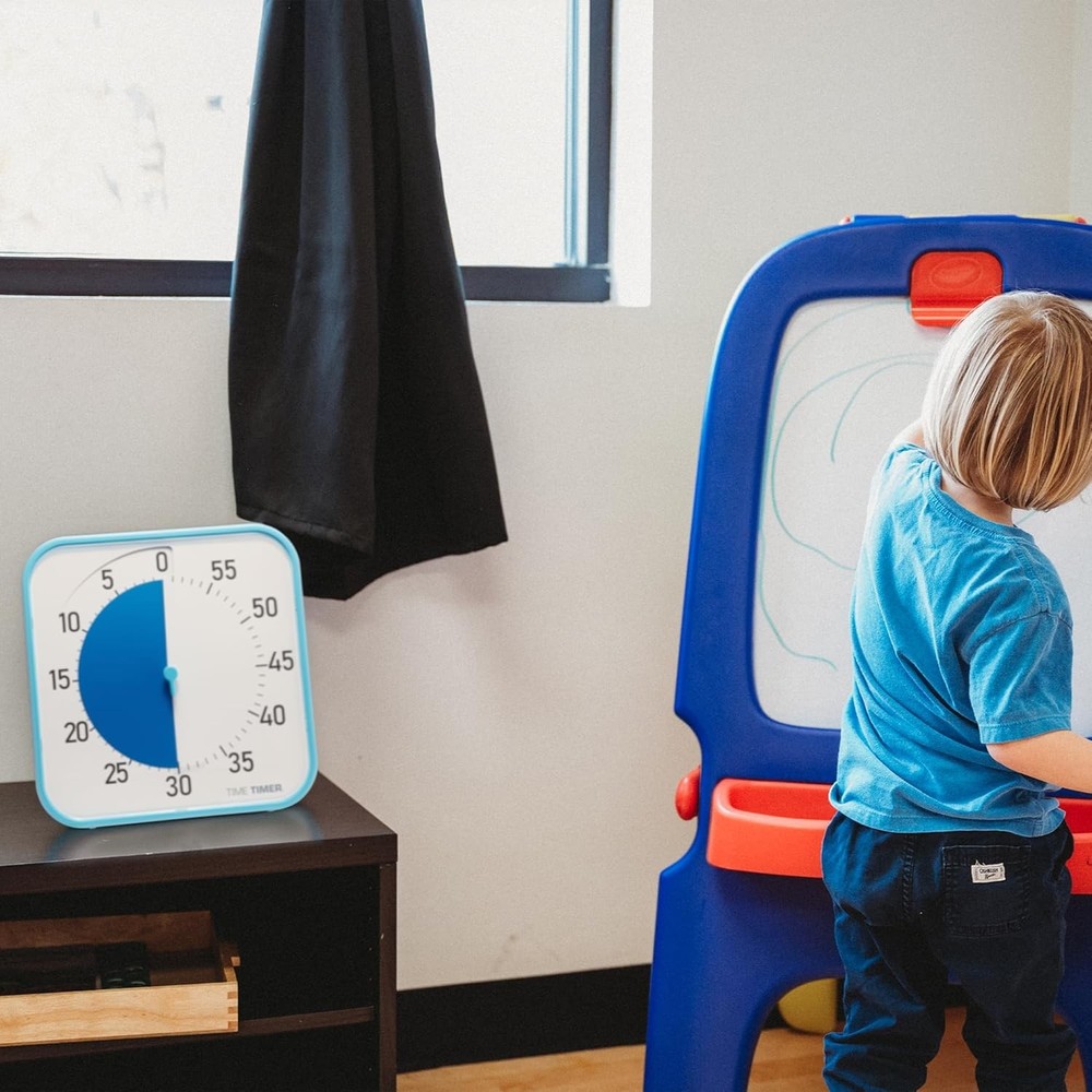 Time Timer Original 12" Visual Countdown Timer – Large 60-Minute Silent Classr