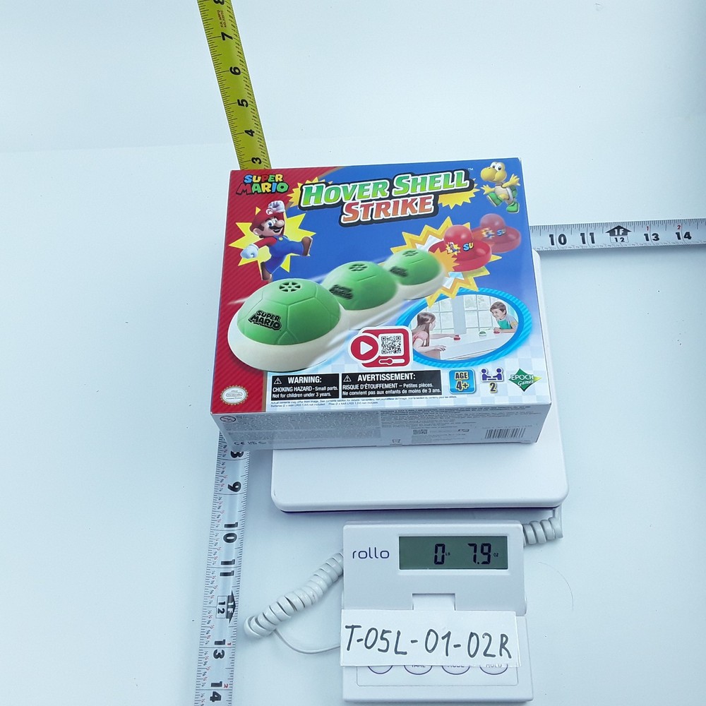 Epoch Games Super Mario Hover Shell Strike Tabletop or Floor Multiplayer Game