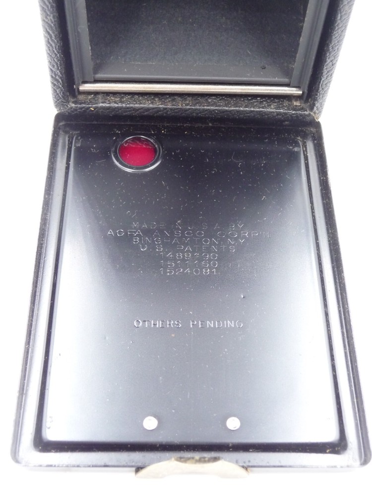 Agfa Ansco B2 Cadet box camera with partial box