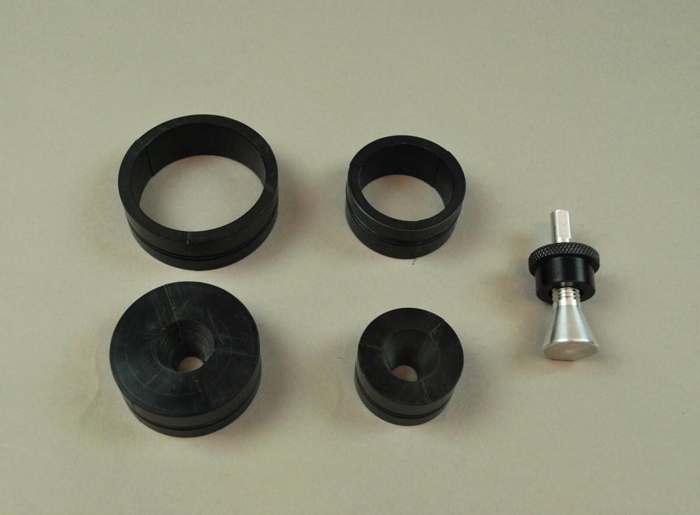 Spinning Reel Adapter MEDIUM/LARGE Combo for use with Super Spooler Line Winder.