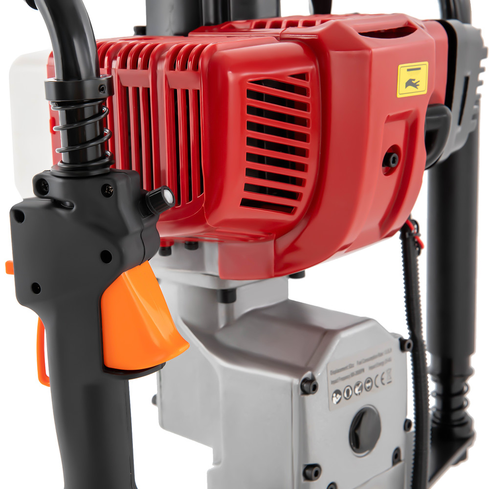 Gas Powered T Y Post Driver 52cc 2.3HP 2-stroke Gasoline Engine Push Pile Driver