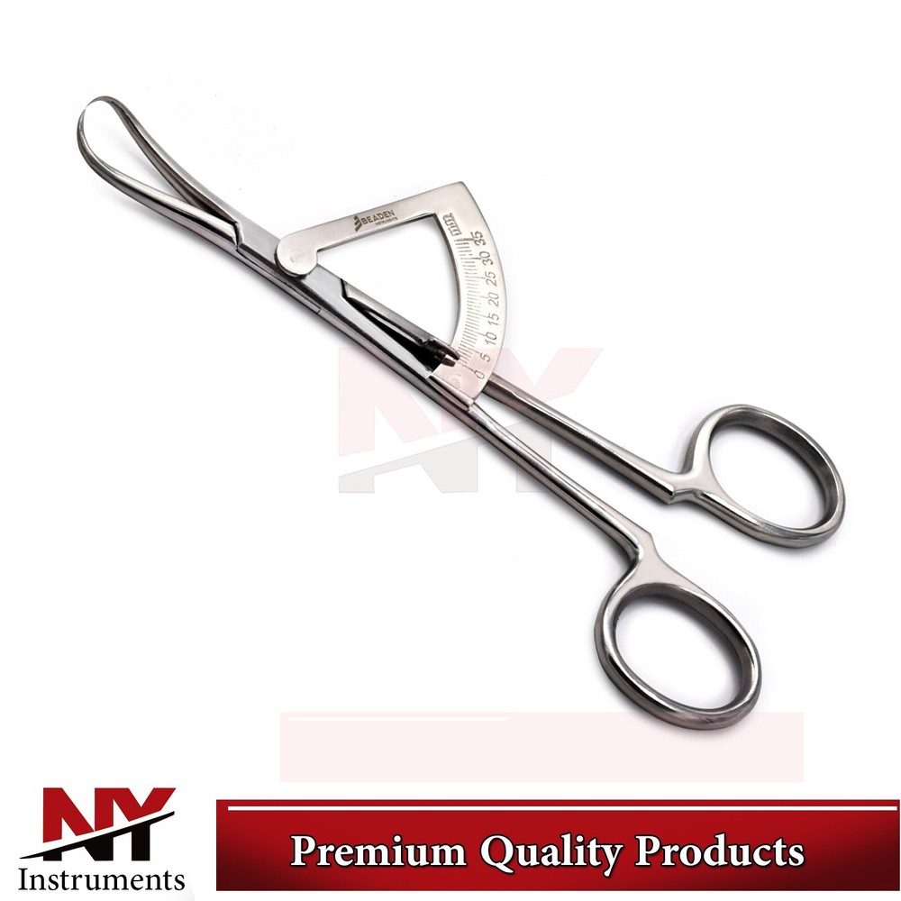 Dental Bone Measuring Calipers Hemostatic Bone Graft Lab Instruments
