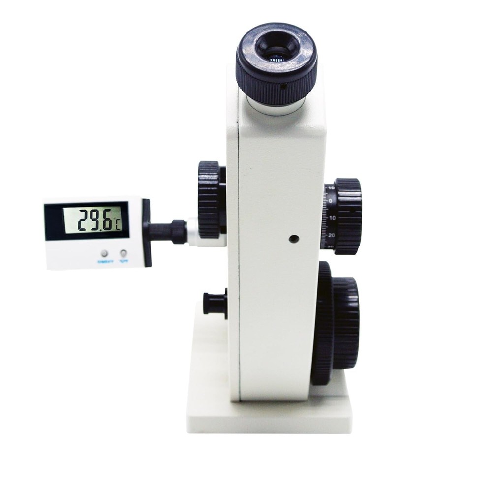 Monocular Abbe Refractometer Digital Abbe Refractometer with 1.3000-1.7000 nD