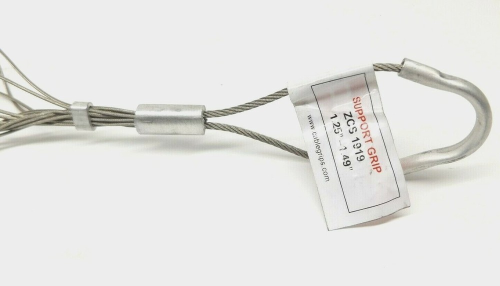 SLINGCO ZCS-1919 OFFSET EYE CLOSED MESH CABLE PULLER 1.25-1.50