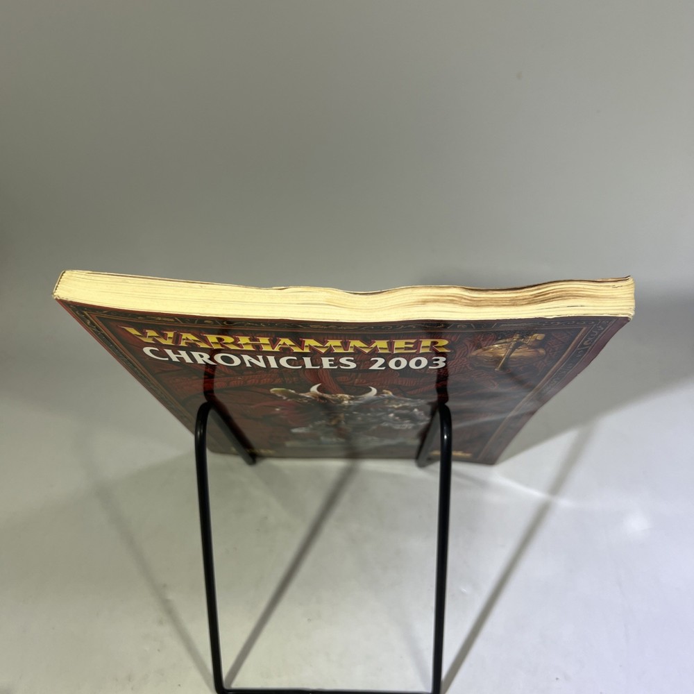 Games Workshop - Warhammer: Chronicles 2003 - Supplement Softcover Damaged #ML