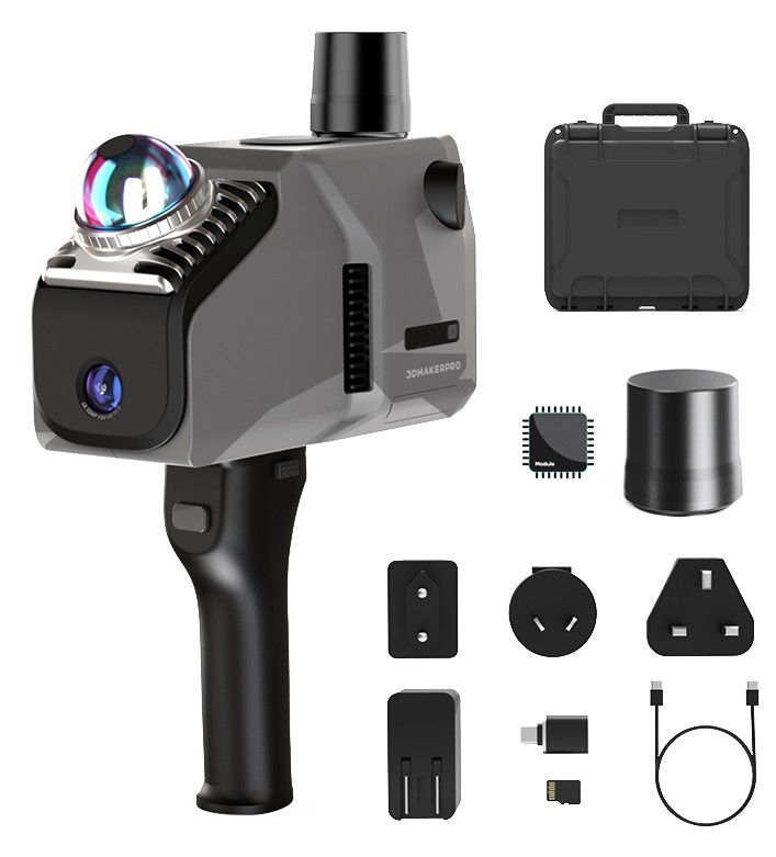 3DMAKERPRO EAGLE LIDAR 3D SCANNER (Standard 1x Camera) with RTK)