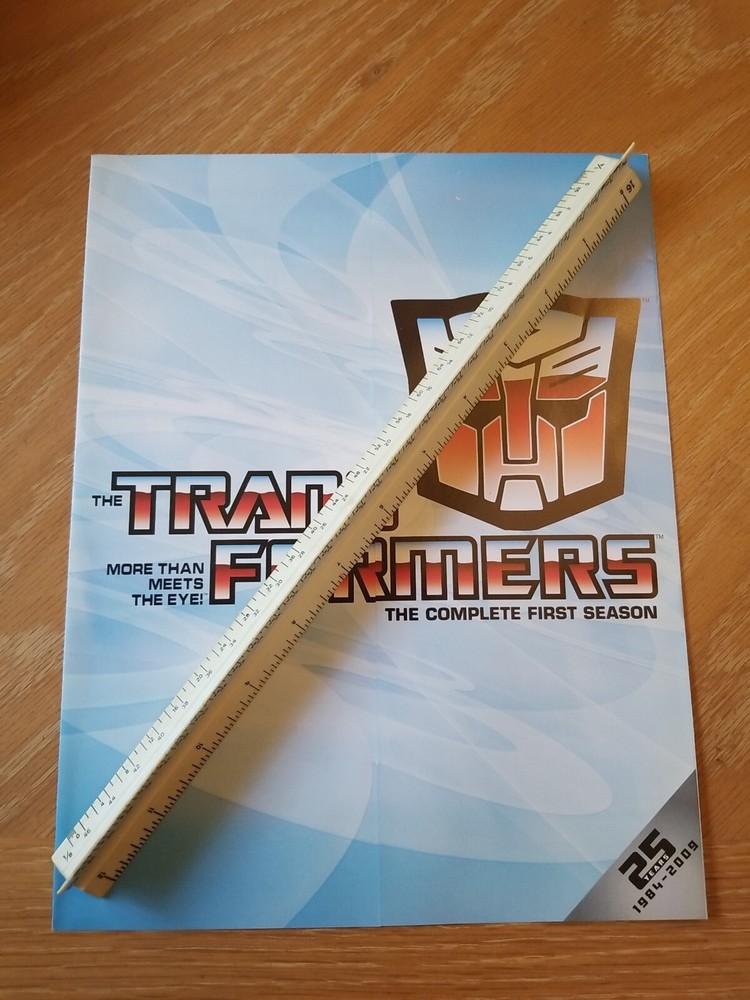 Trade Advertisement / Brochure For Transformers: The Complete First Season