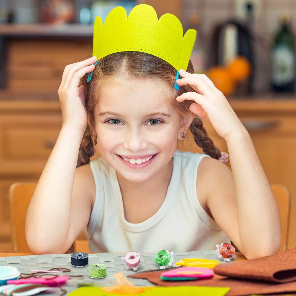 Thread Bobbin Holders 25 Pieces Small Clips for Thread Spool Sewing Accessory