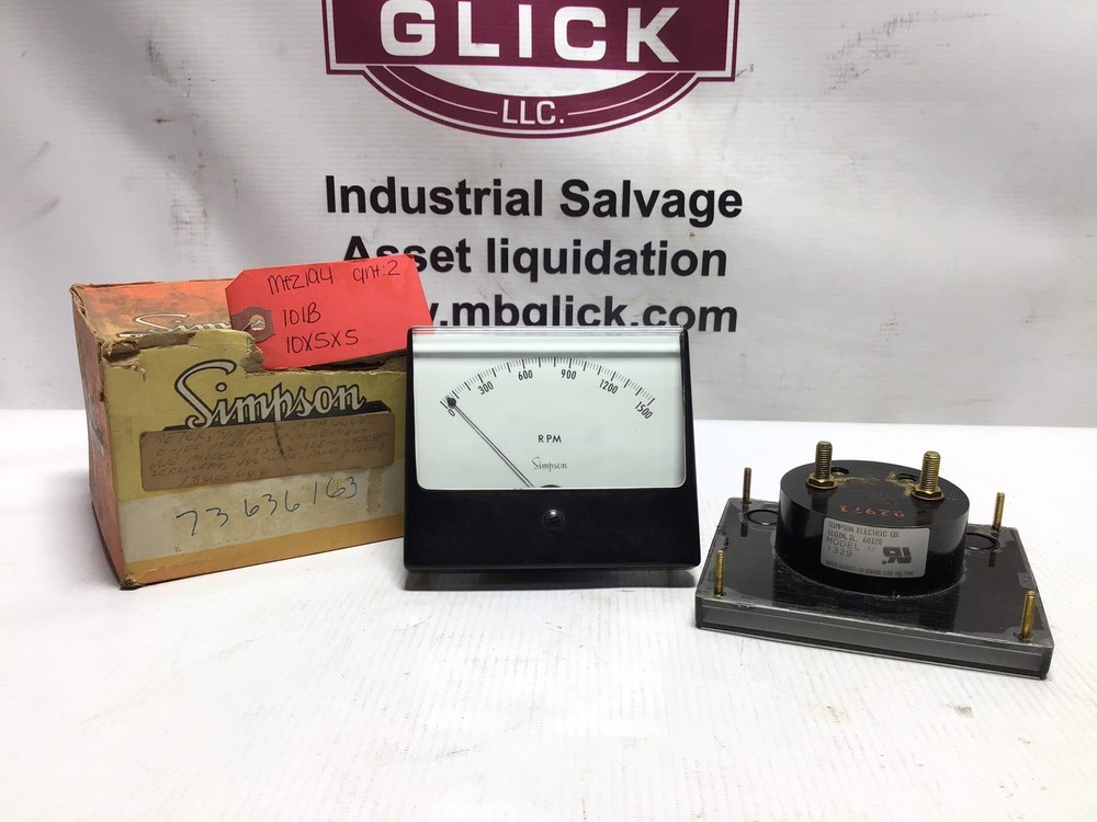 Simpson Model R PM AND DC MICROMAPERES