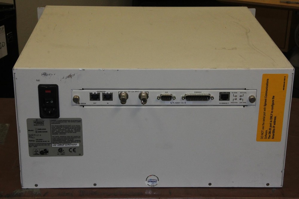 SPIRENT SMB-6000B SmartBits 6000B 12-Slot Performance Analysis System