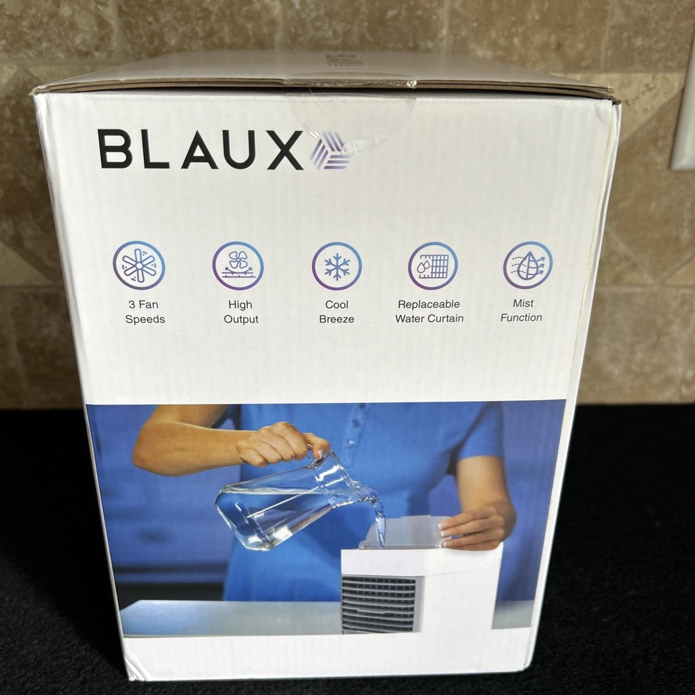 BLAUX Ultra Desktop Portable AC unit with 3 Speed Fan & Mist Function! NEW