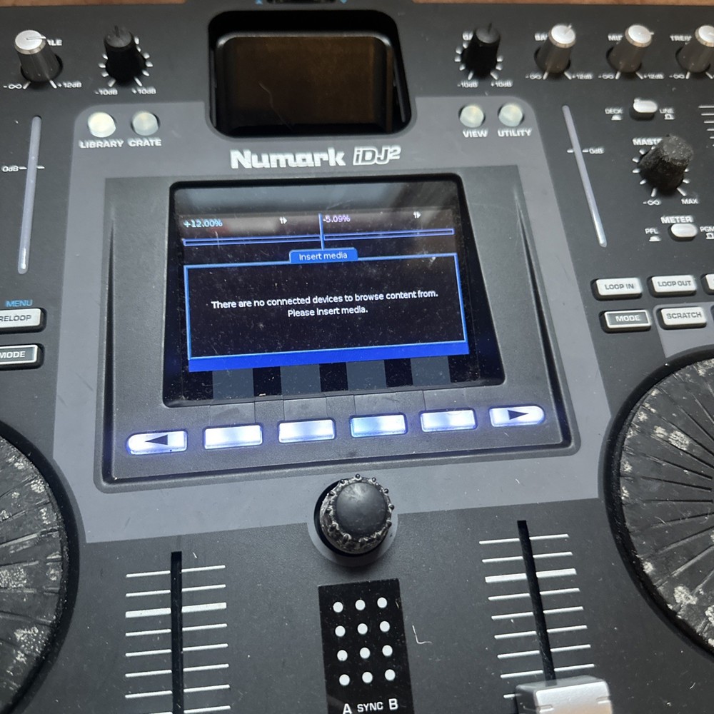 Numark iDJ2 DJ Mixing Console Compatible with iPod Mobile DJ System