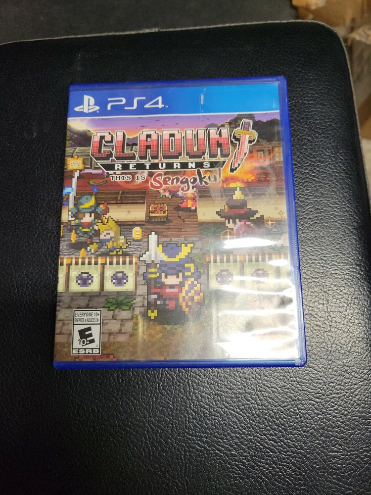 Cladun Returns: This Is Sengoku original replacement PS4 Cover and Case NO GAME
