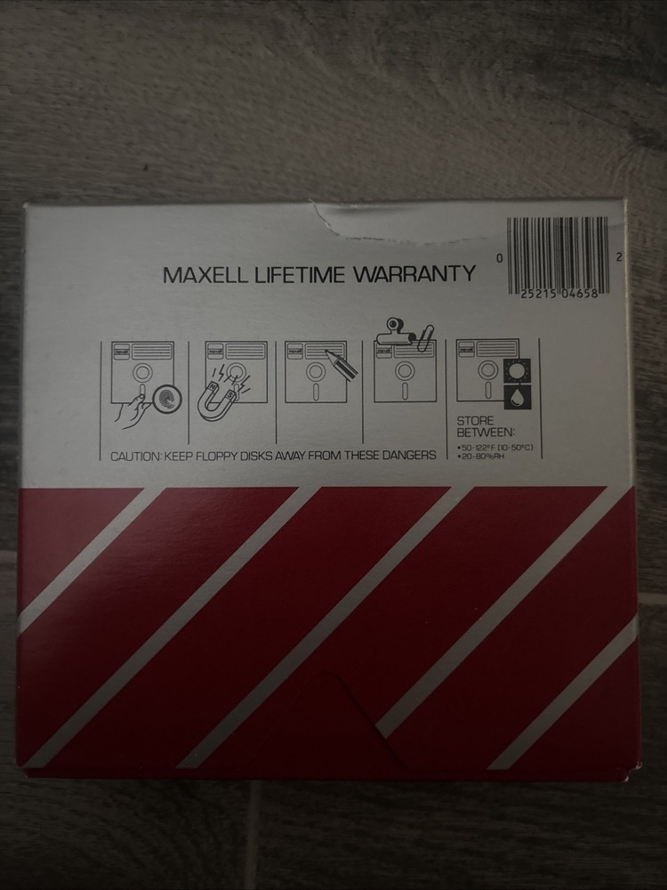Maxell Mini-floppy Disk MD2.d