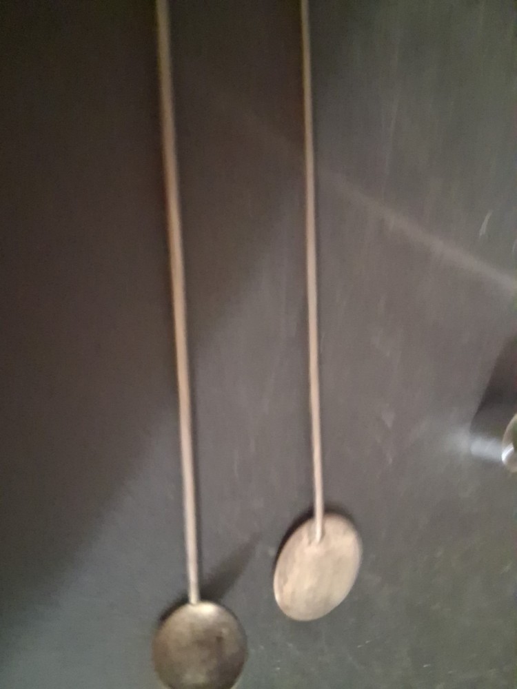 2X Vintage Silverplate Candle Snuffers