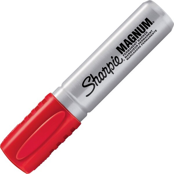 Sharpie 44002 Red Industrial Marker, 12 Pk