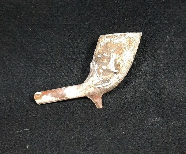 Original Civil War Era Smoking Clay Pipe