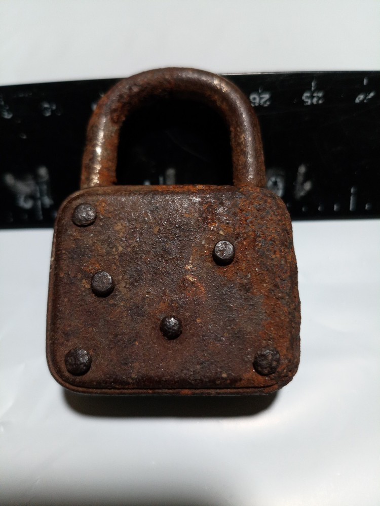 Antique Rusted Padlock