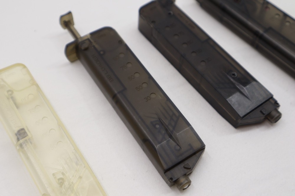 ASS. OF (4)AIRSOFT BB LOADERS ***UNTESTED/AS-IS***