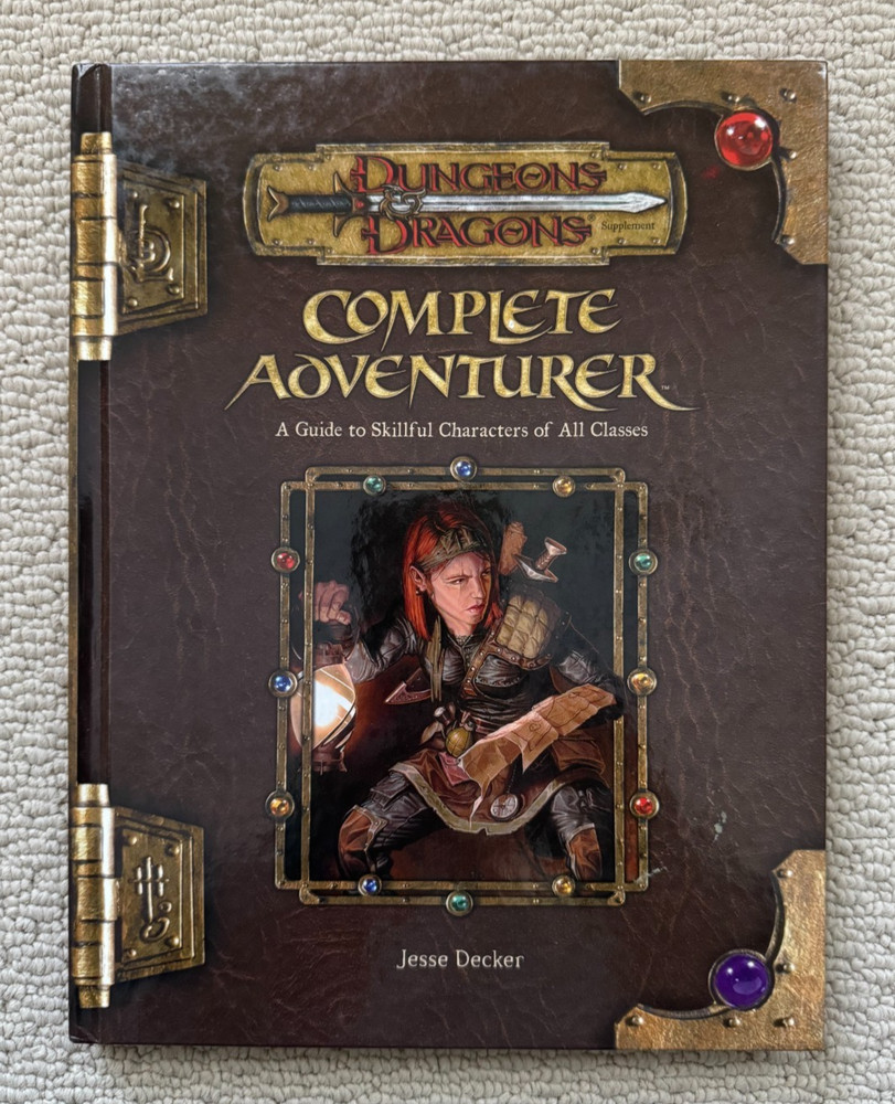 Complete Adventurer - Dungeons & Dragons D&D 3.5 - VERY GOOD