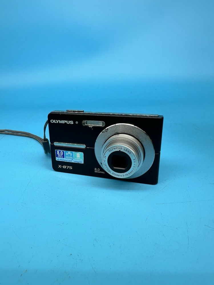 Olympus Digital Camera X-875 8.0MP Black Tested