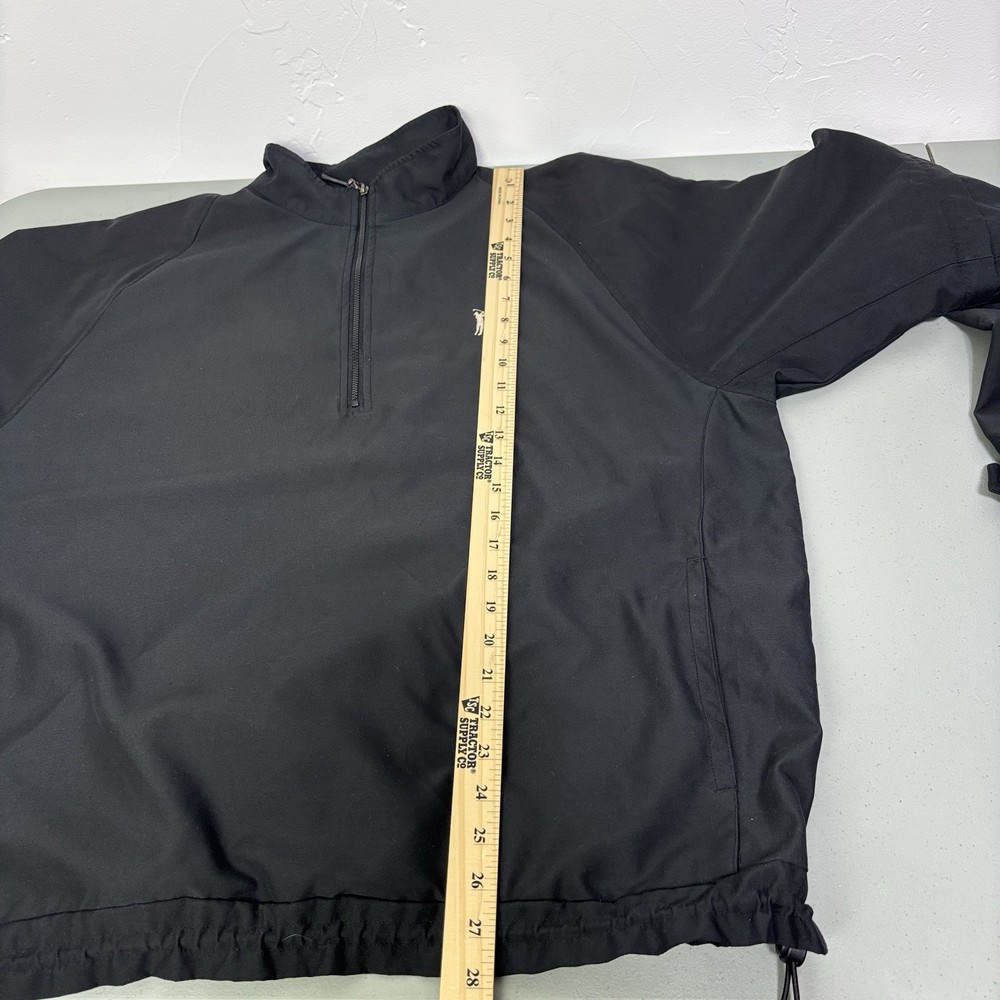 Austin Golf Men's Large Black Pullover Jacket Golf Wind Water Stain Resistant