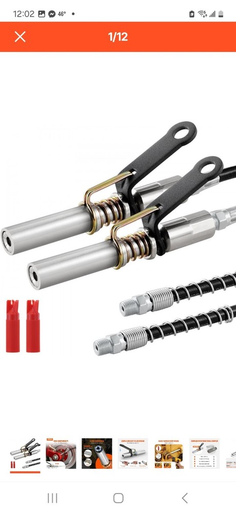 Vevor Locking Grease Coupler TH-46-9B