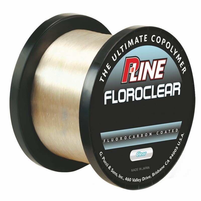 P-Line Floroclear Bulk Spool 3000 yds Clear