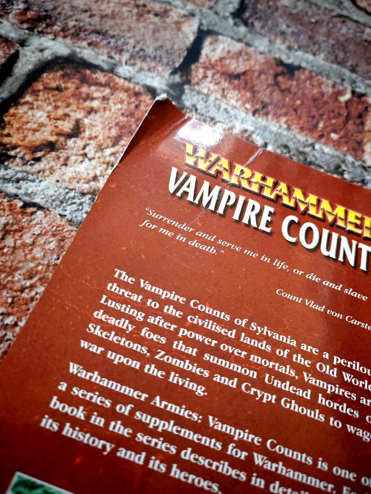 Warhammer Armies: Vampire Counts [7th Edition 2008]