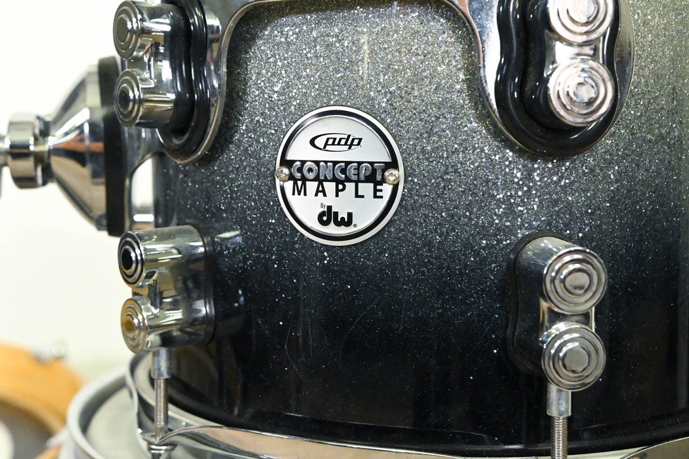 PDP Concept Maple 4 Piece Kit- Black Sparkle CG01TCM