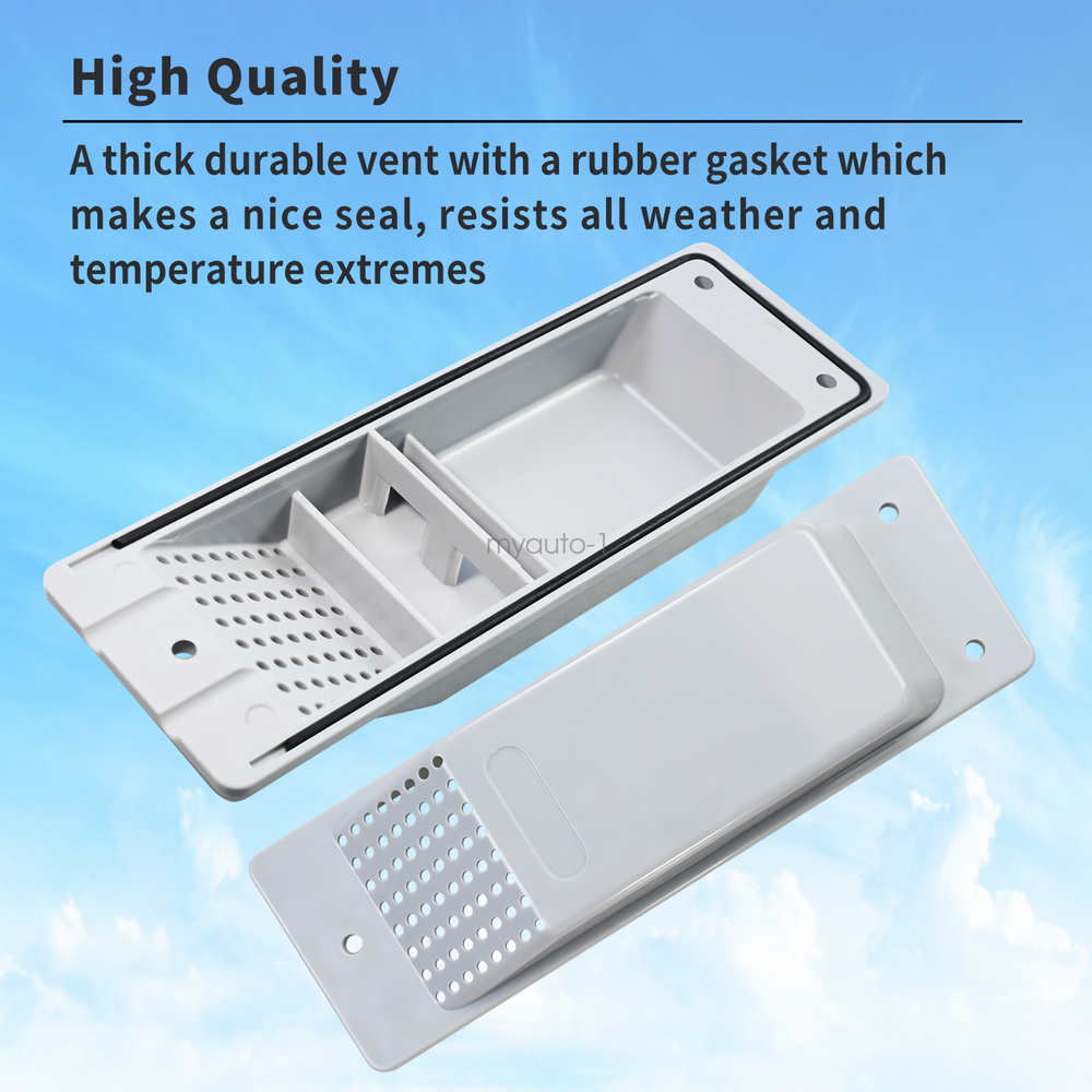8 × Shipping Container Air Vent, Transverse airflow ventilation