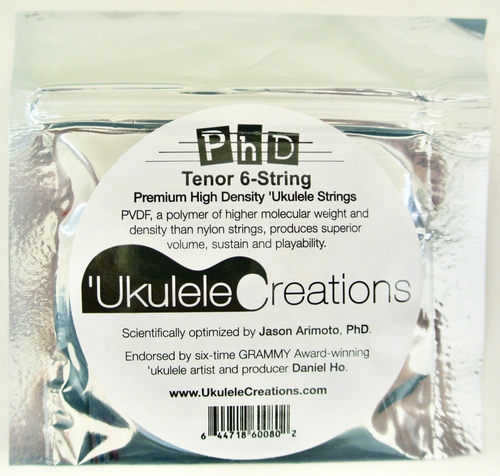 PHD Ukulele Strings TENOR 6 String Daniel Ho Jason Arimoto