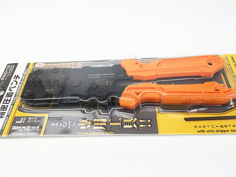 Engineer JAPAN PAD-13 Interchangeable Crimper universal mini micro crimping tool