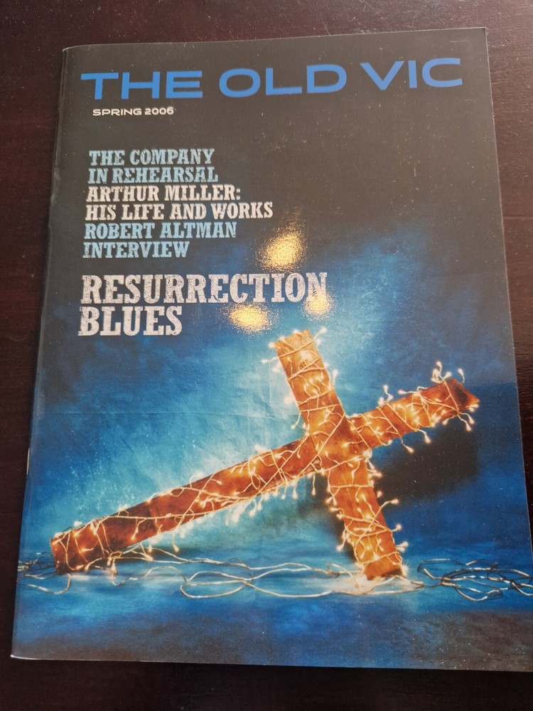 Resurrection Blues Old Vic Programme James Fox Neve Campbell Matthew Modine