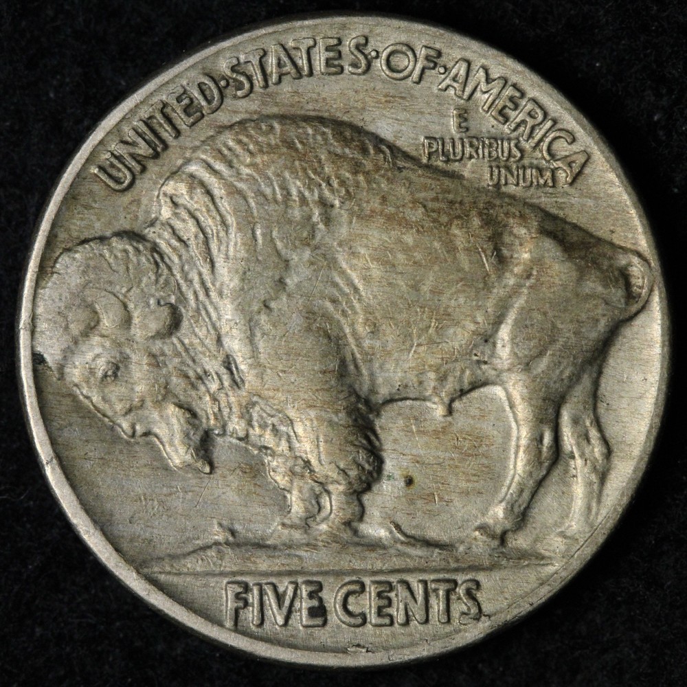 1935 Buffalo Nickel AU E190 JVN