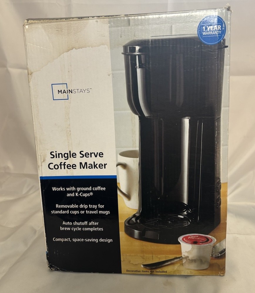 Mainstays Single Serve K-Cup Coffee Maker - Keurig
