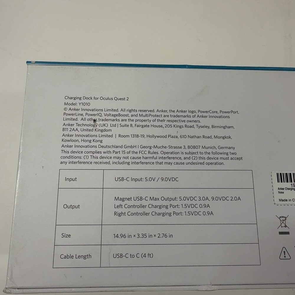 Oculus Ready charging station Y1010