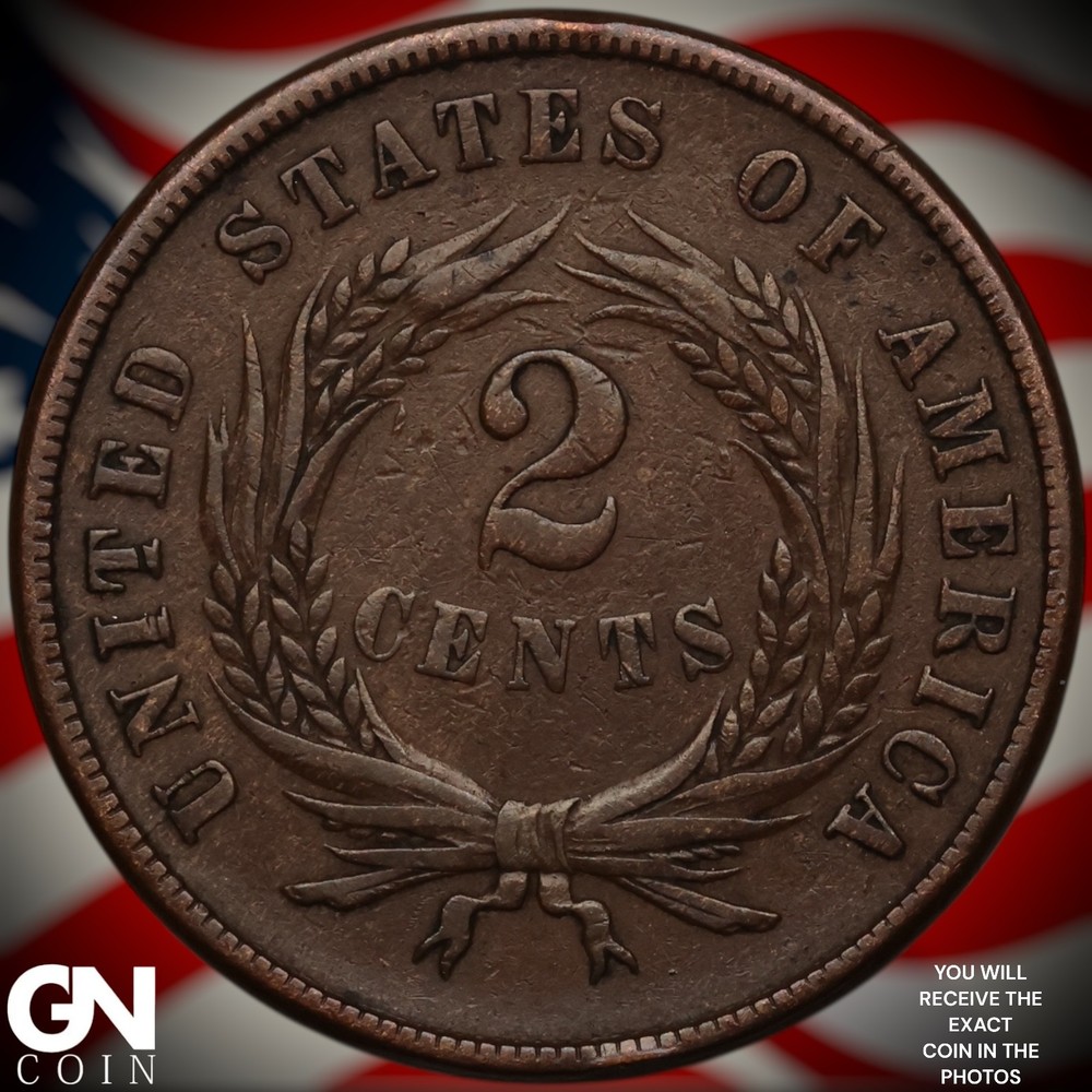 1866 2 Cent Piece A0611