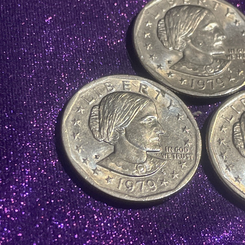 1979 susan b anthony dollar Lot
