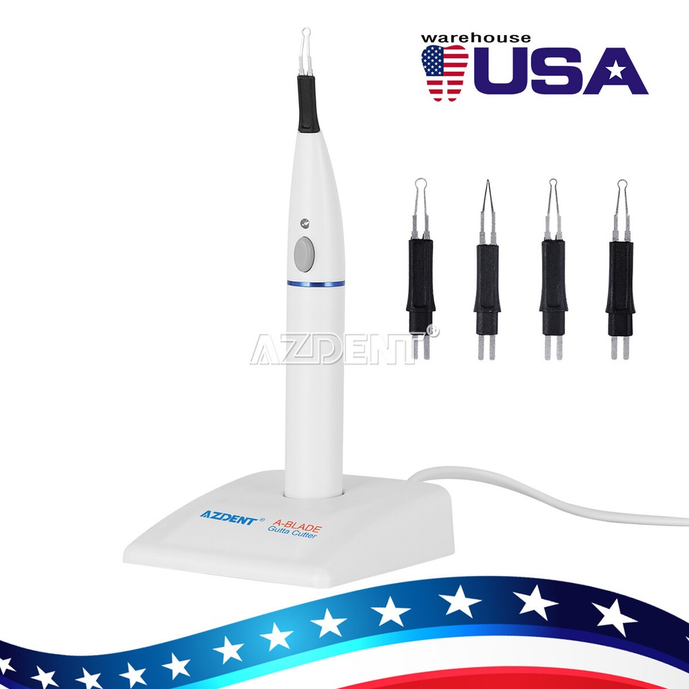 Dental Endo Obturation System Heated Pen+Tips /Hand Plugger /Gutta Percha Points