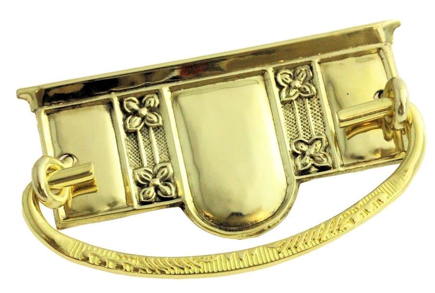 3" Eastlake or Federal Style Bail Pull Solid Brass