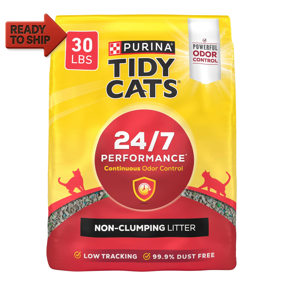 Purina Non-Clumping Litter, 24/7 Performance Odor Control Formula, 30