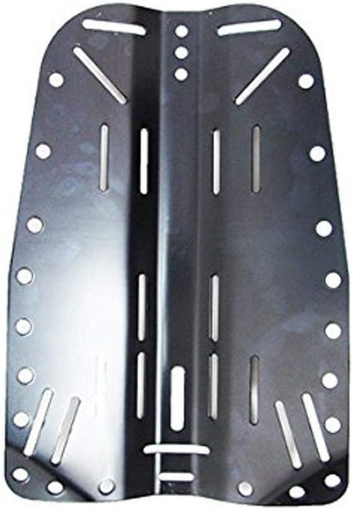 Scuba Tech Diving Aluminum Black Backplate