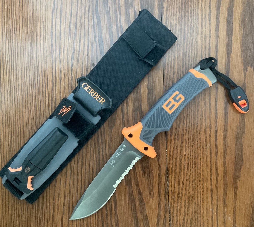 Gerber Metolius Fixed Blade Survival Knife 30-000007