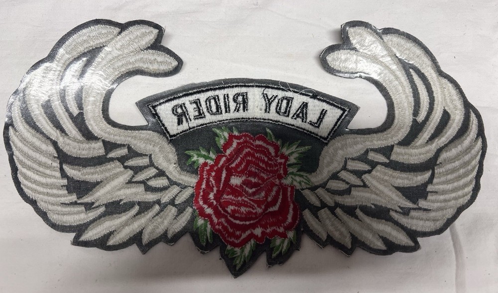 Harley Davidson Lady Rider Self Adhesive Jacket Patch