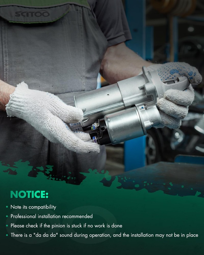 34015N Engine Starter Motor Compatible 2015-2020